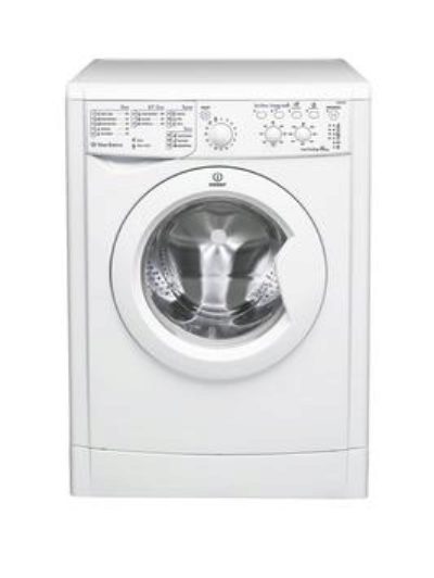 Indesit Iwsc61251 1200 Spin, 6Kg Load Washing Machine - White Indesit Iwsc61251 1200 Spin, 6Kg Load Washing Machine - White